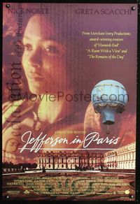 1z288 JEFFERSON IN PARIS DS one-sheet movie poster '95 Merchant/Ivory