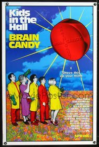 1z297 KIDS IN THE HALL BRAIN CANDY DS; advance one-sheet movie poster '96 Dave Foley