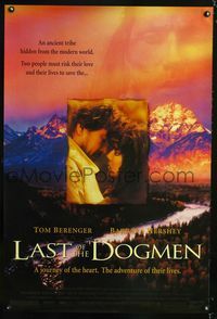 1z315 LAST OF THE DOGMEN DS one-sheet movie poster '95 Tom Berenger, Barbara Hershey