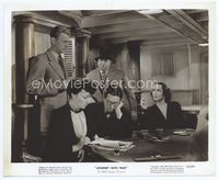 2d131 JOURNEY INTO FEAR 8x10 movie still '42 Joseph Cotten, Dolores del Rio & spooky people!