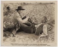 2d235 WESTERNER 8x10 movie still R46 Gary Cooper & Walter Brennan laying on the ground!