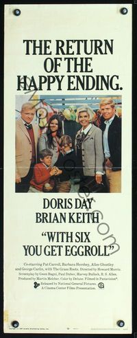 2h550 WITH SIX YOU GET EGGROLL insert '68 Doris Day, Brian Keith, Pat Carroll, Barbara Hershey