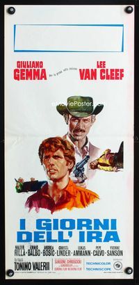 2h599 DAY OF ANGER Italian locandina movie poster '69 I Giorni Dell'ira, Lee Van Cleef, Casaro art!