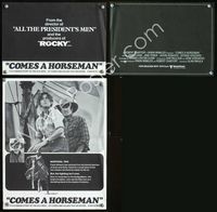 2k092 COMES A HORSEMAN movie herald '78 James Caan, Jane Fonda