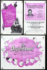 2k098 DAYDREAMER herald '66 Hans Christian Andersen cartoon, Al Hirschfeld art of each top star!