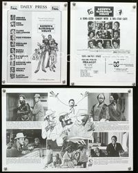 2k280 UPTOWN SATURDAY NIGHT herald '74 Sidney Poitier, Bill Cosby, Harry Belafonte, Hirschfeld art!