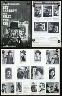 2k935 PAT GARRETT & BILLY THE KID movie pressbook '73 Sam Peckinpah, Bob Dylan, James Coburn