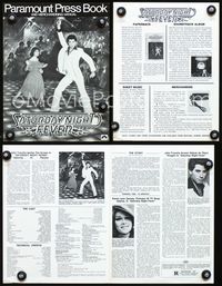 2k950 SATURDAY NIGHT FEVER movie pressbook '77 best image of disco dancer John Travolta!