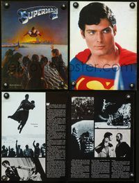 2k538 SUPERMAN II program book '81 Christopher Reeve, Terence Stamp, artwork over New York City!