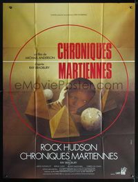 2u487 MARTIAN CHRONICLES French 1panel '79 from Ray Bradbury classic, cool surreal image by Grello!