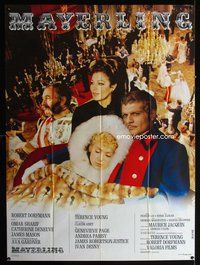 2u490 MAYERLING French one-panel '69 Terence Young, Omar Sharif, Catherine Deneuve, Ava Gardner