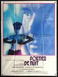 2u508 NIGHT PORTER French 1panel '74 Il Portiere di notte, Dirk Bogarde, sexiest Charlotte Rampling!