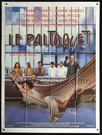 2u520 PALTOQUET French one-panel movie poster '86 sexy Fanny Ardant full-length in hammock!