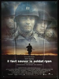 2u552 SAVING PRIVATE RYAN French one-panel '98 Steven Spielberg, Tom Hanks, Tom Sizemore, Matt Damon