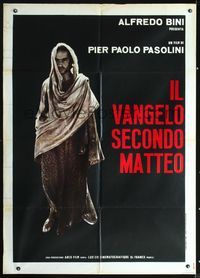 2u155 GOSPEL ACCORDING TO ST. MATTHEW Italian 1p R70s Pasolini's Il Vangelo secondo Matteo