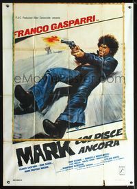 2u207 MARK STRIKES AGAIN Italian one-panel '76 Franco Gasparri's Mark colpisce ancora, cool art!