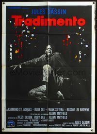 2u310 UP TIGHT! Italian one-panel poster '69 Jules Dassin, Raymond St. Jacques, Informer re-make!