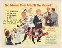 2v363 CAPTAIN'S PARADISE TC '53 art & photos of Alec Guinness + Yvonne de Carlo & Celia Johnson!