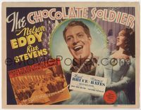 2v374 CHOCOLATE SOLDIER title card '41 close up of Nelson Eddy singing to beautiful Rise Stevens!