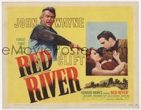 2v646 RED RIVER TC R52 John Wayne, Montgomery Clift, sexy Joanne Dru, directed by Howard Hawks!