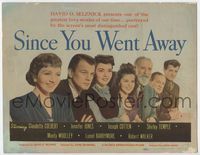 2v684 SINCE YOU WENT AWAY TC '44 Claudette Colbert, Jennifer Jones, Shirley Temple, Joseph Cotten