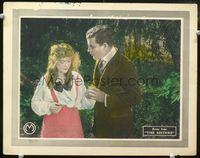 3b595 SISTERS movie lobby card R10s great close up of beautiful young Lillian Gish with suitor!