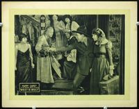 3b680 WEST IS WEST lobby card '20 Harry Carey brings his innocent girlfriend into a strange house!