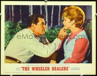 3b685 WHEELER DEALERS movie lobby card #2 '63 great romantic close up of James Garner & Lee Remick!