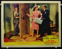 3b711 YOU WERE NEVER LOVELIER LC '42 Rita Hayworth is kept back from Astaire by Adolphe Menjou!