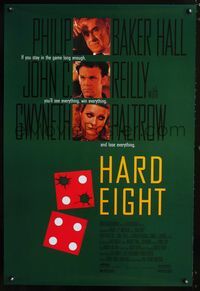 3p336 HARD EIGHT DS one-sheet '96 Gwyneth Paltrow, Paul Thomas Anderson gambling cult classic!