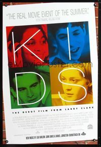 3p403 KIDS int'l 1sh '95 Larry Clark, Leo Fitzpatrick, Chloe Sevigny, Rosario Dawson, AIDS, teens!