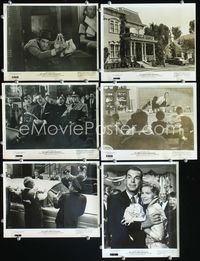 3s149 ABSENT-MINDED PROFESSOR 6 8x10 movie stills '61 Disney, Fred MacMurray, Nancy Olson, Flubber!