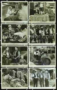 3s087 ALIAS JESSE JAMES 8 8x10 movie stills '59 wacky outlaw Bob Hope, Rhonda Fleming, Wendell Corey