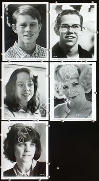 3s200 AMERICAN GRAFFITI 5 8x10 stills '73 portraits of Ron Howard, Candy Clark & three other stars!