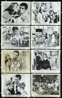 3s118 TALL STORY 8 8x10 movie stills '60 basketball player Anthony Perkins, sexy young Jane Fonda!