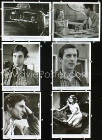 3s186 TAXI DRIVER 6 8x10 movie stills '76 Robert De Niro, Jodie Foster, Martin Scorsese in taxi cab!