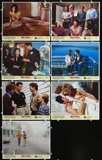 3s597 BIG CHILL 7 8x10 mini LCs '83 Tom Berenger, Glenn Close, Jeff Goldblum, William Hurt, Tilly