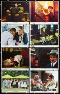 3s486 GODFATHER PART II 8 8x10 mini LCs '74 Al Pacino in Francis Ford Coppola classic crime sequel!