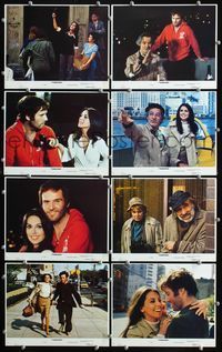 3s575 THIEVES 8 8x10 mini lobby cards '77 sexy Marlo Thomas, Charles Grodin, professor Irwin Corey