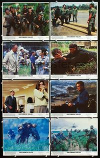 3s582 UNCOMMON VALOR 8 8x10 mini lobby cards '83 Gene Hackman, Fred Ward, Robert Stack, Vietnam War!