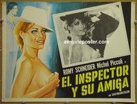 3w577 MAX & THE JUNKMEN Mexican LC '72 great art & image of sexy Romy Schneider wearing only hat!