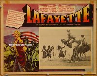 3w531 LAFAYETTE Mexican movie lobby card '63 Jean Dreville, Orson Welles, Jack Hawkins