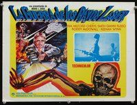 3w537 LASERBLAST Mexican movie lobby card '78 wild science fiction image of aliens w/weapons!