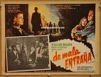 3w816 UNION STATION Mexican LC R50s William Holden, Nancy Olson, Barry Fitzgerald, film noir!