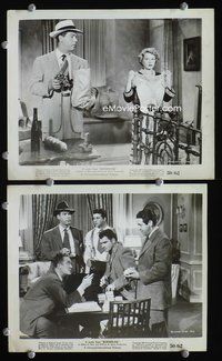 3y332 BORDERLINE 2 8x10 movie stills '50 Fred MacMurray w/Claire Trevor, Raymond Burr!