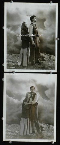 3y435 GALLANT JOURNEY 2 8x10 movie stills '46 great romantic images of Glenn Ford & Janet Blair!