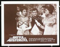 4b103 BATTLE OF AUSTERLITZ LC '60 great image of Claudia Cardinale & Pierre Mondy as Napoleon!