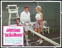 4b134 BIG MOUTH movie lobby card #8 '67 great image of wacky Jerry Lewis w/sexy girl!