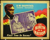 4b142 BIRTH OF A NATION LC R30 D.W. Griffith's classic post-Civil War tale of the Ku Klux Klan!