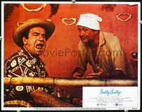 4b189 BUDDY BUDDY lobby card #8 '81 great wacky image of Jack Lemmon & screaming Walter Matthau!